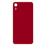 Clappio Vitre arrière de remplacement pour Apple iPhone XR Rouge
