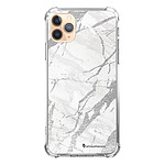 LaCoqueFrançaise Coque iPhone 11 Pro Max anti-choc souple angles renforcés transparente Motif Marbre gris