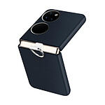 Avizar Coque pour Huawei P50 Pocket Rigide Conception 2 parties Anneau de maintien  bleu
