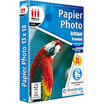 Micro Application - Pack premium papier photo brillant Micro Application 13X18