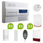 Paradox - MG-6250 - Alarme maison sans fil RTC+GSM - Kit 8
