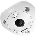 Hikvision - Caméra IP Fish-eye 12MP - Vision 360° - IR 15m