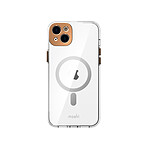 Moshi-iGlaze Compatible avec le MagSafe pour iPhone 14 Plus Or-OR