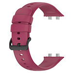 Avizar Bracelet pour Oppo Watch 3 Pro Silicone Soft-Touch Sange à Trous  bordeaux