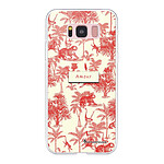 LaCoqueFrançaise Coque Samsung Galaxy S8 360 intégrale transparente Motif Botanic Amour Tendance
