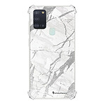 LaCoqueFrançaise Coque Samsung Galaxy A21S anti-choc souple angles renforcés transparente Motif Marbre gris