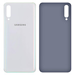Clappio Cache batterie Samsung Galaxy A70 Façade arrière de remplacement blanc