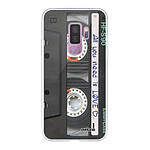 Evetane Coque Samsung Galaxy S9 Plus 360 intégrale transparente Motif Cassette Tendance