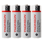 Thomson-Pack 4 piles alcalines LR06 AA 1,5 V - Thomson