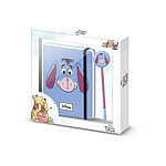 Winnie l'ourson - Set cadeau carnet de notes avec stylo Bourriquet Face