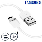 Samsung Câble USB Type C  EP-DN930CW Blanc Transfert rapide