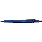 ROTRING rotring Stylo à bille rétractable 600, bleu métallique