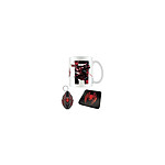 Marvel - Set mug, sous-verre et porte-clés Spider-Man Miles Morales Web Glitch