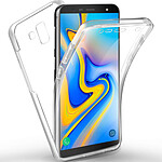 Evetane Coque Samsung Galaxy J6 2018 360 degrés intégrale protection avant arrière silicone transparente Motif