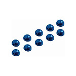 MAUL Boite de 10 Aimants hémisphériques 30mm puiss. 0,6kg Bleu