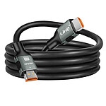 LinQ Câble HDMI 2.1 Ultra HD Résolution 8K / 60Hz Longueur 1.5m  Noir