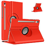 Avizar Étui folio pour Samsung Galaxy Tab S9 Support rotatif Paysage Portrait  rouge