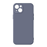 Avizar Coque iPhone 13 Mini Silicone Semi-Rigide avec Finition Soft Touch bleu
