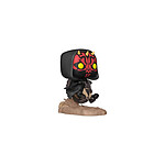 Star Wars - Figurine POP! Rides Deluxe Darth Maul sur le Bloodfin 9 cm