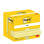 POST-IT Bloc-note adhésif, 51 x 38 mm, jaune