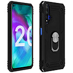 Avizar Coque Honor 20 / Huawei Nova 5T Antichoc bi-matières Bague Support Vidéo noir