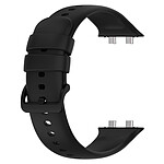 Avizar Bracelet pour Oppo Watch 3 Silicone Soft-Touch Sange à Trous  noir