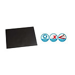 Durable 720301 Sous-Main avec Rabat Transparent Format Bureau 65 x 52 cm  Noir : : Fournitures de bureau