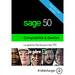 Sage 50 Comptabilité + Gestion commerciale - Licence 1 an - 1 utilisateur - A télécharger