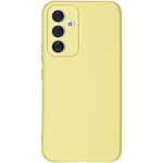 Avizar Coque pour Samsung Galaxy A54 5G Silicone Semi-rigide Finition Douce au Toucher Fine  Jaune