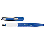 HERLITZ Stylo plume my.pen, largeur de plume: M, bleu/blanc