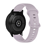 Avizar Bracelet pour Samsung Galaxy Watch Active 2 40mm Silicone Lisse Lavande