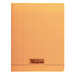 CALLIGRAPHE Cahier piqué POLYPRO 24x32 cm 48p séyès 90g Orange x 10