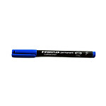 STAEDTLER Marqueur permanent 'Lumocolor 318F' Pointe Fine Bleu x 10