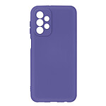 Avizar Coque pour Samsung Galaxy A23 5G Silicone Semi-rigide Finition Soft-touch Fine  violet