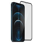 Force Glass Vitre pour iPhone 12 Pro Max Protection Ecran Résistant 9H Anti-traces Noir - Garantie à Vie par le fabriquant