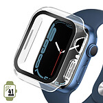 Avizar Coque Apple Watch Serie 7 (41mm) Rigide Finition Soft-touch Enkay transparent
