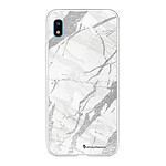 LaCoqueFrançaise Coque Samsung Galaxy A10 360 intégrale transparente Motif Marbre gris Tendance