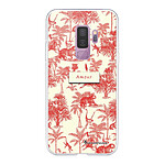 LaCoqueFrançaise Coque Samsung Galaxy S9 Plus 360 intégrale transparente Motif Botanic Amour Tendance