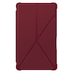 Avizar Étui pour Samsung Tab A7 Lite Clapet Multi-positions Coque Renforcée Rouge Bordeaux