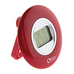 Thermomètre intérieur à écran LCD - Rouge - Otio