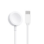 Avizar Chargeur pour Apple Watch Series Ultra 8 7 6 5 4 3 2 Charge Sans Fil 30cm Blanc