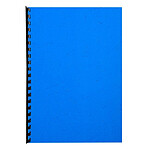 RAINEX Lot de 100 Couvertures de reliure matière synthétique Carton mat 250g A4 Bleu royal
