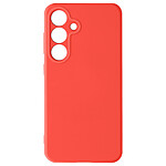 Avizar Coque pour Samsung Galaxy S24 Plus Semi-rigide Soft-touch Fast Cover Corail