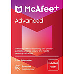 McAfee+ Advanced Individuel - Licence 1 an - Postes illimités - A télécharger