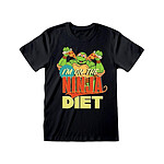Les Tortues Ninja - T-Shirt Ninja Diet - Taille M