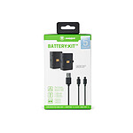 snakebyte - Pack 2 batteries rechargeables xbox one noires