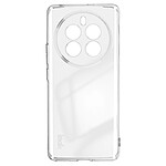 iMak Coque Silicone pour Realme 12 Pro 5g Design Fin Transparent