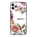 LaCoqueFrançaise Coque iPhone 12 Pro Max Coque Soft Touch Glossy Amour en fleurs Design