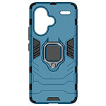 Avizar Coque pour Xiaomi Redmi Note 13 Pro Plus Bi-matière Antichoc Anneau Support  Bleu