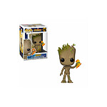 Avengers Infinity War - Figurine POP! Groot avec Stormbreaker 9 cm